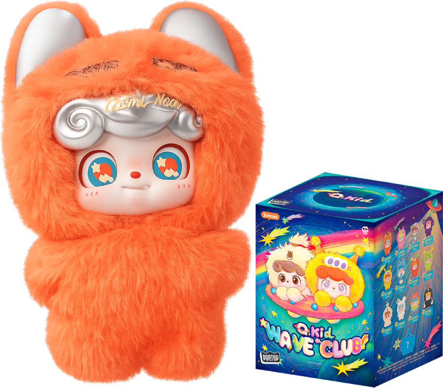 Коллекционная мягкая игрушка Pop Top JOTOYS серии Q.Kid - КОСМО-ВОЛНЫ в ассортименте (JO-2025044)