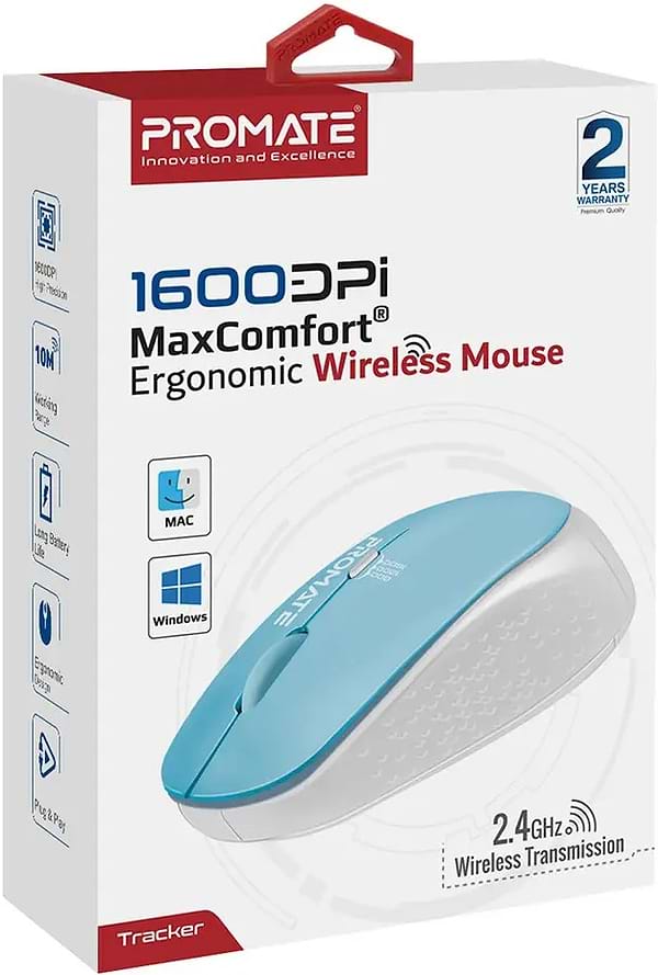 Фото - Миша бездротова Promate Tracker Blue