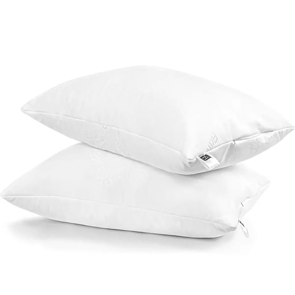 Фото - Подушка стандартна MirSon антиалергенна №743 Julia Ecosilk середня 60х60 см (2200001485877)