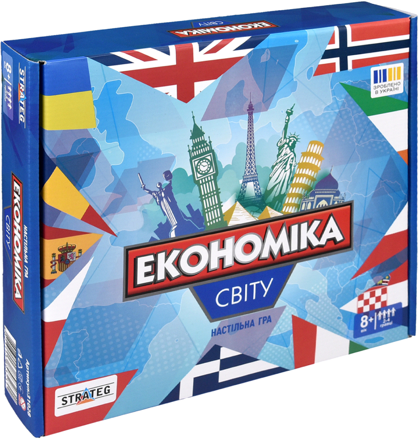 Настільна гра (8+) Strateg Економіка світу (31028)
