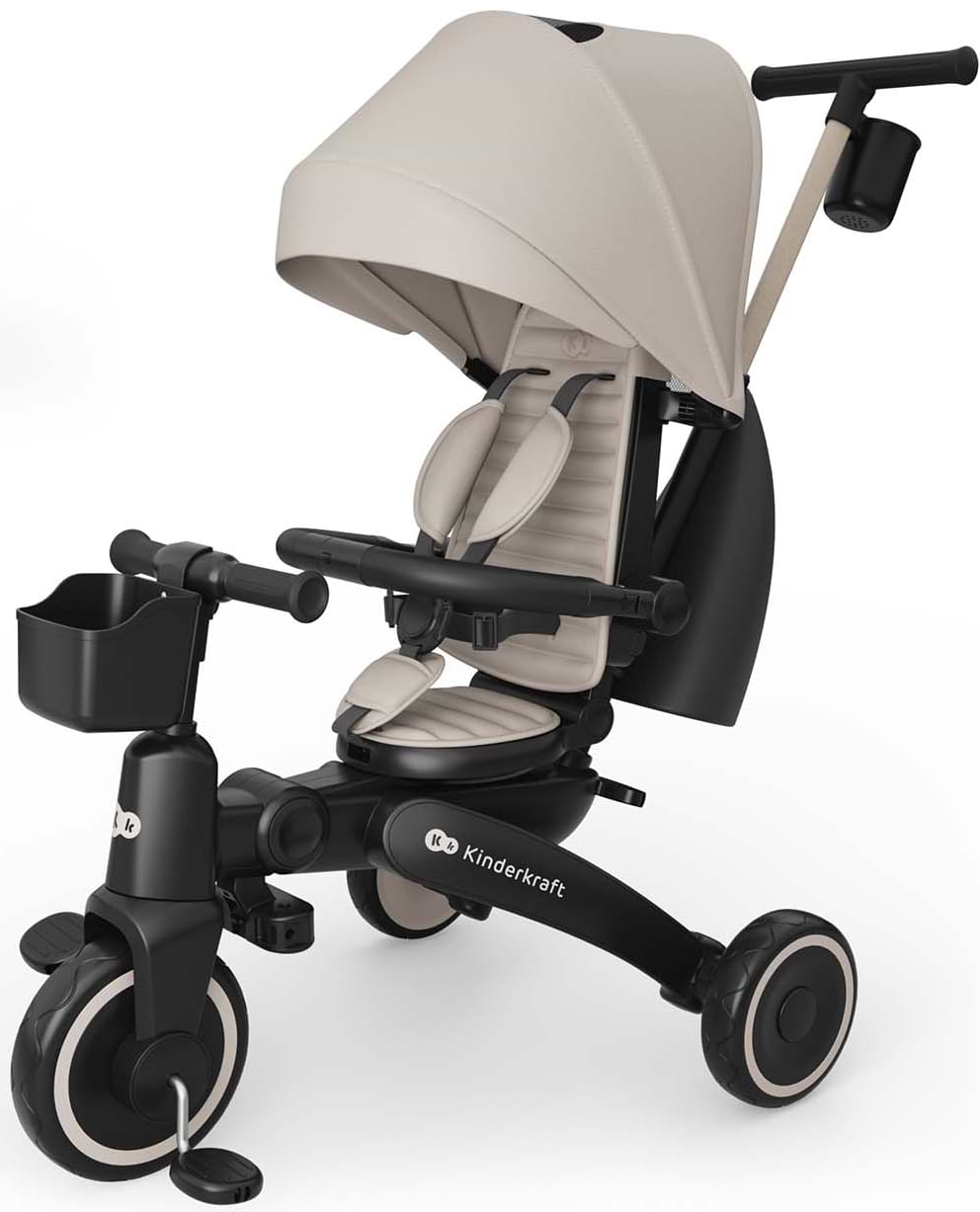 Триколісний велосипед Kinderkraft Jazz 3 Beige (KRJAZZ03BEG0000)