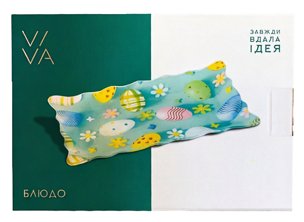 Фото - Блюдо Viva EASTER EGGS 30х20 см (S440512)