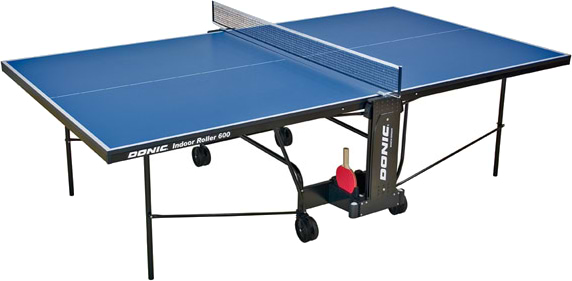 Теннисный стол Donic Indoor Roller 600 Синий (230286-B)