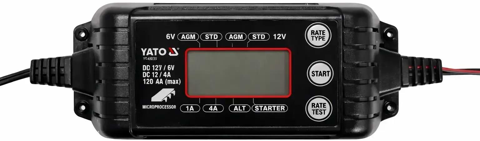 Зарядний пристрій для авто Yato YT-83033