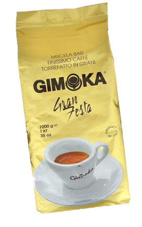 Кава в зернах Gimoka Oro Gran Festa 1 кг (8003012000435) - Фото 1