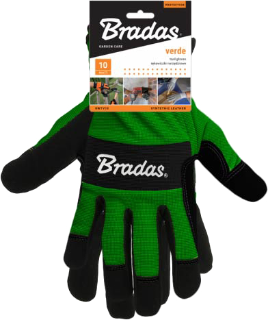 Перчатки садовые BRADAS Verde размер 10 (RWTV10)