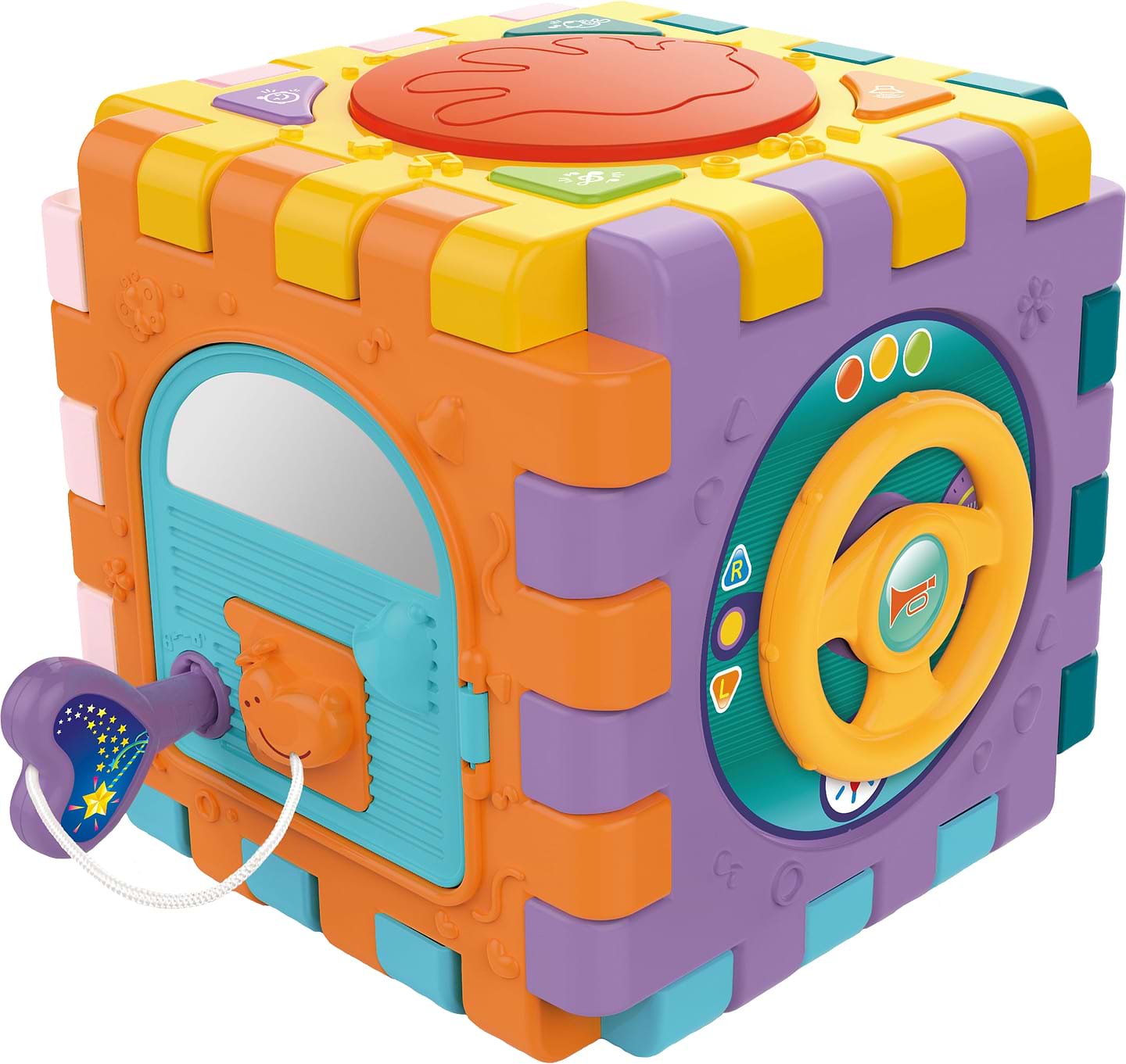Інтерактивна іграшка IGGY ZIGGY мультикуб різнокольоровий (70949)