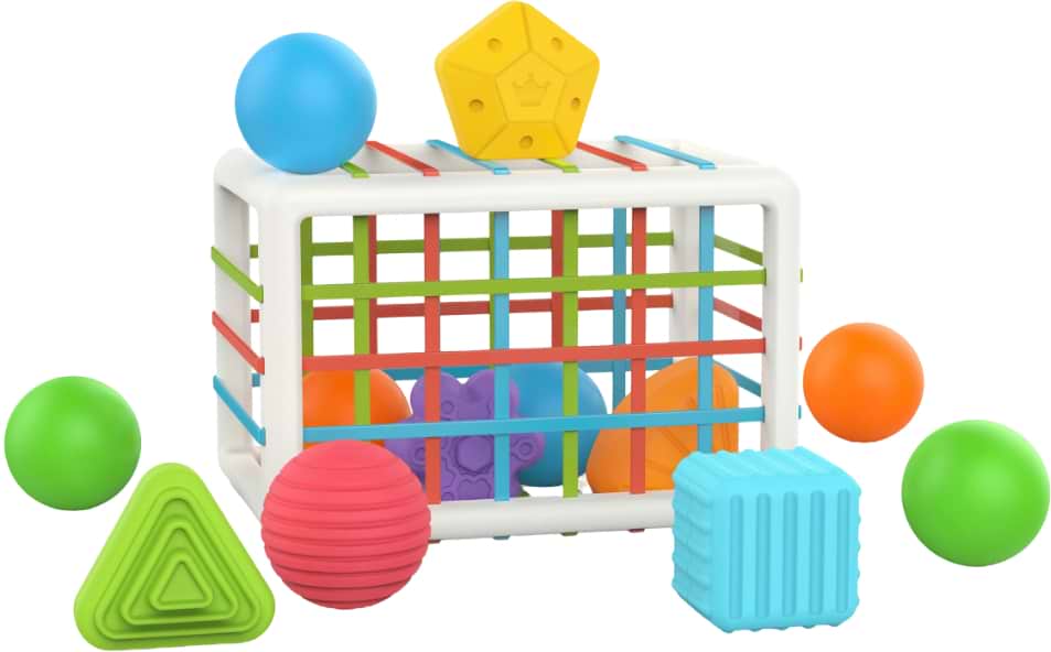 Сортер IGGY ZIGGY куб з фігурками (73025)