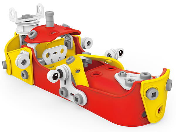 Фото - Пластиковый конструктор STEAM с болками: BUILD AND PLAY 6в1 на 196 деталей (73285)