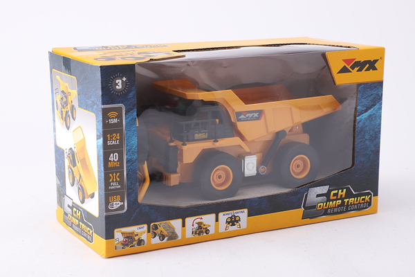 Фото - Радіокерована спецтехніка IZ TOYS MX самоскид 5CHANNEL DUMB TRUCK (1:24) (75098)