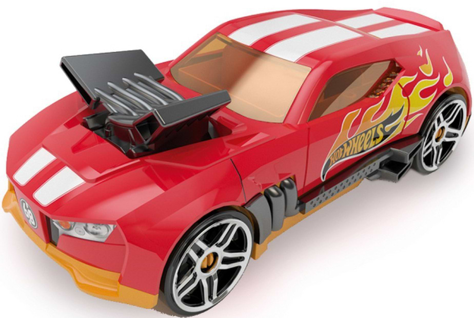 Базова машинка Hot Wheels 2в1 червоний (HWCC15R)