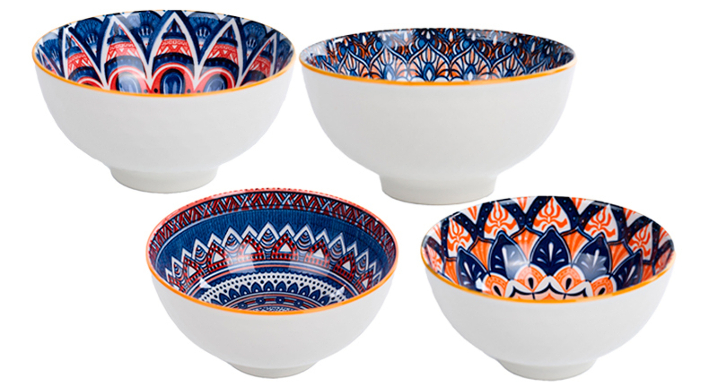 Набор салатников Lefard 4 шт. 12,7 см (823-006)