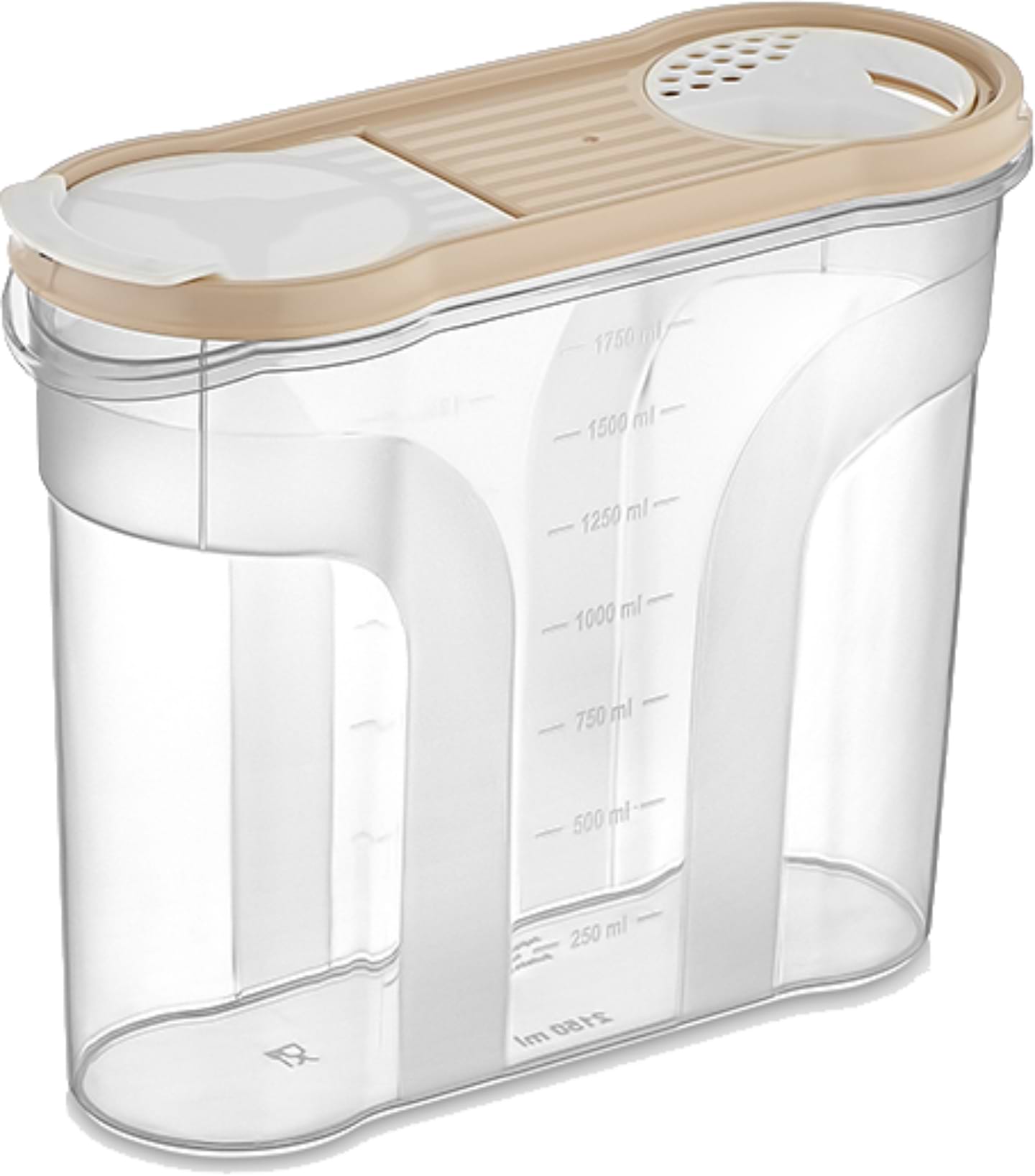 Емкость для сыпучих Dunya 30313-DN-beige 2150 мл