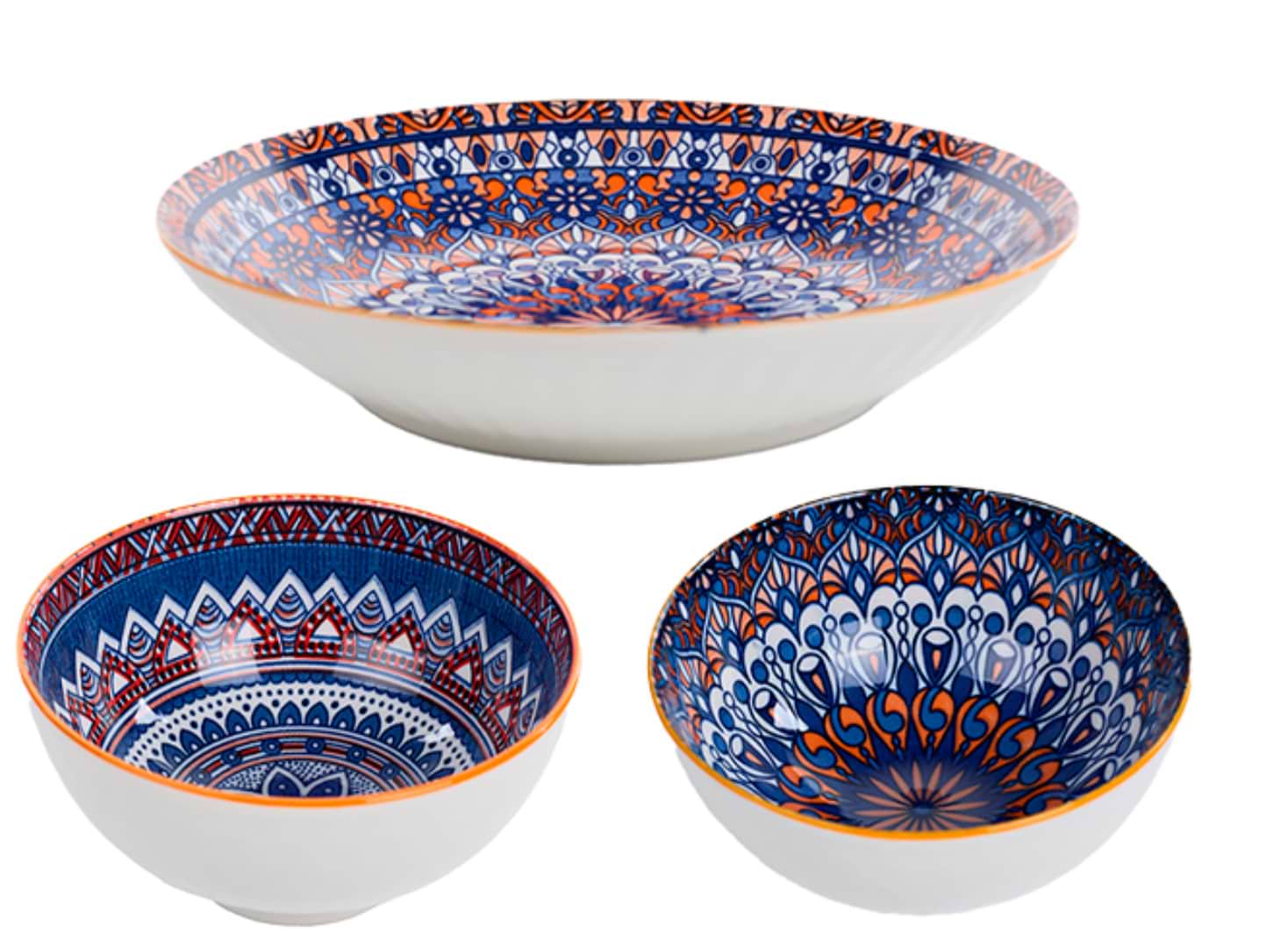 Набор салатников Lefard 2 шт. 11 см + 2 тарелки 18 см (823-062)