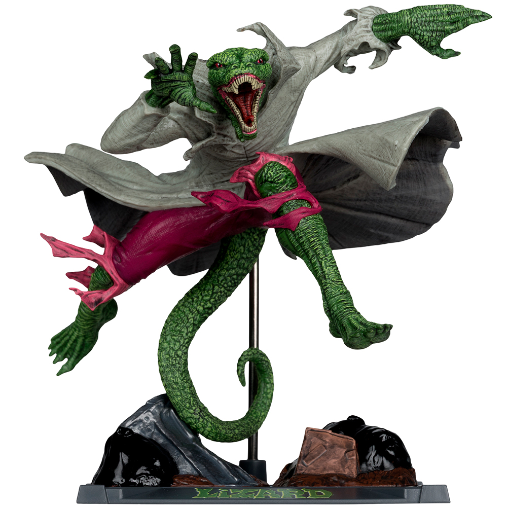 Коллекционная фигурка McFarlane Toys MARVEL The Lizard 1:10th Scale with Scene Spider-Man #2 22 см (14841)