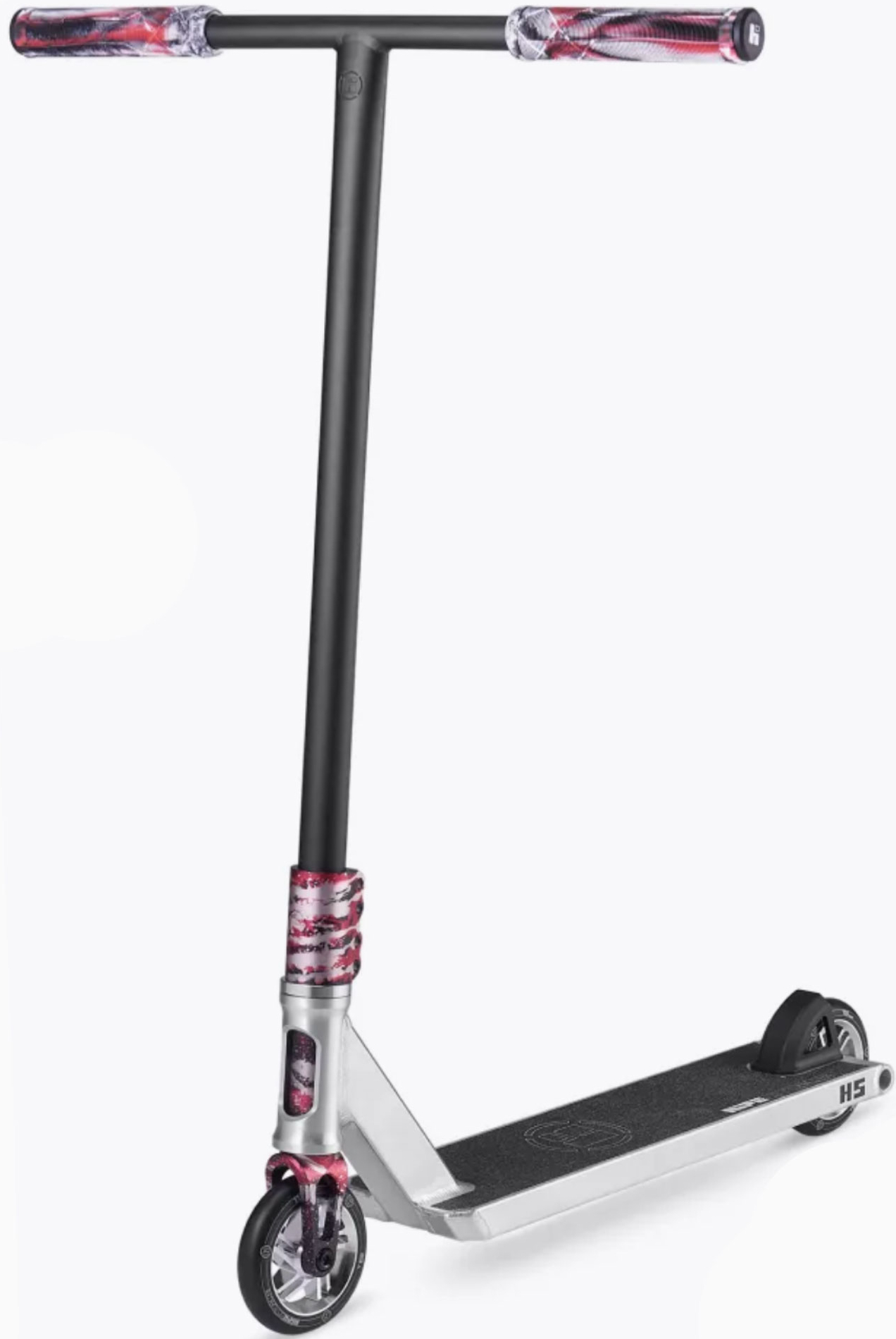Трюковый самокат Hipe H5 Silver/Red (410505)