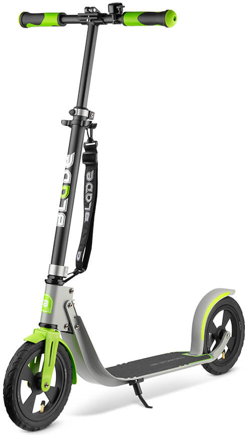 Двухколёсный самокат BLADE Sport Air Cross 230 Grey/Green (230183)