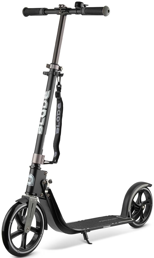 Двухколёсный самокат BLADE Sport FunTom 230/200 Black/Grey (230189)