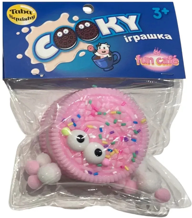 Сквиш Monster Gum Fun Cafe Taba - Cooky в ассортименте (T25005)