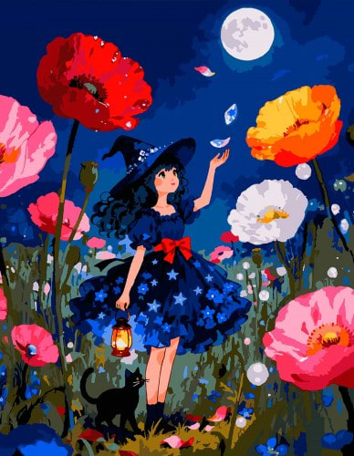 Фото - Картина за номерами Santi Маленька фея 40х50 см (955787)