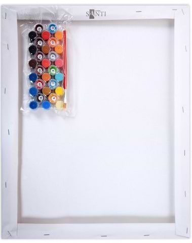 Фото - Картина за номерами Santi Рожеві тюльпани 40х50 см (955788)