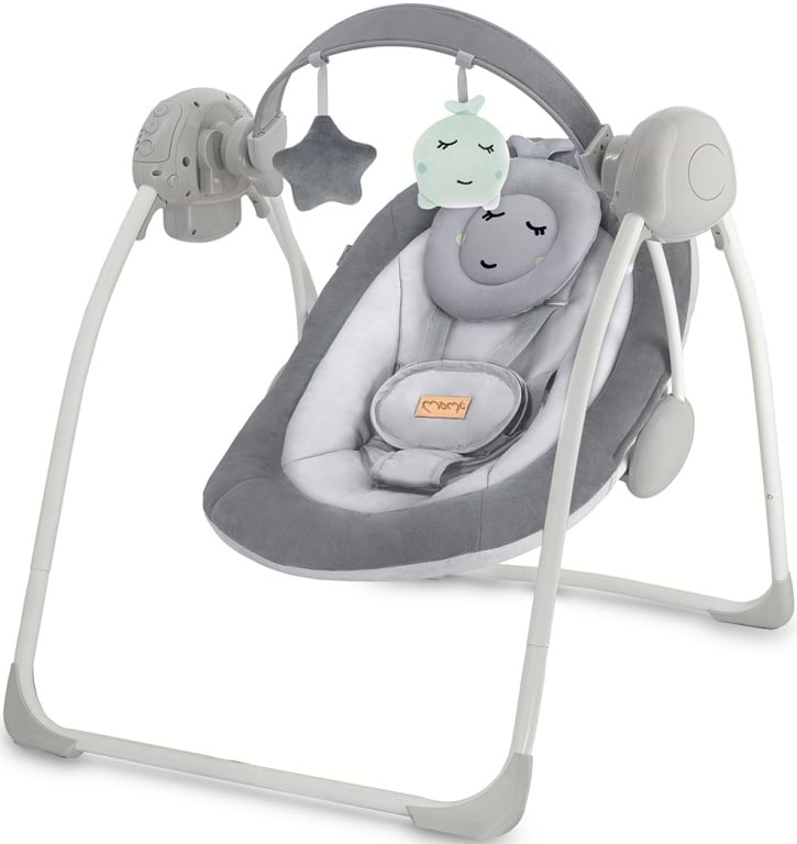 Кресло-шезлонг MoMi LISS grey (BULE00048)