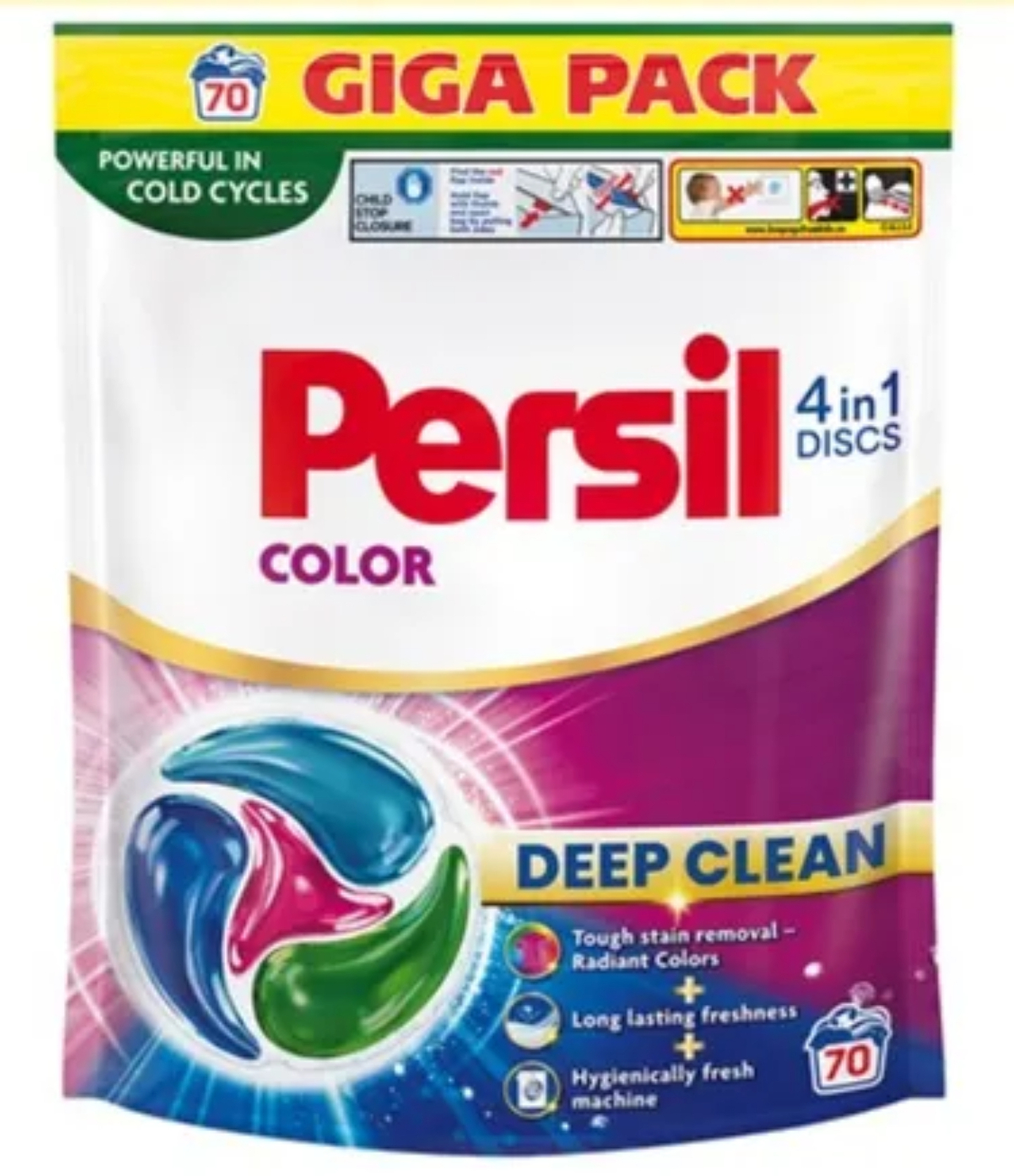 Капсули для прання Persil Колор, 70 шт