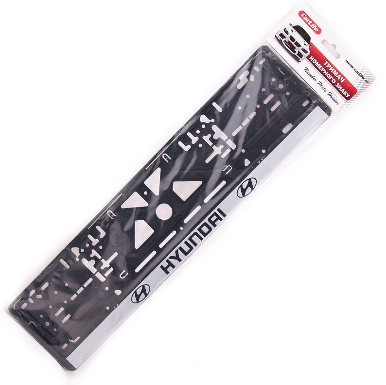 Фото - Рамка под номер CarLife Hyundai (NH16) Фото - Рамка под номер CarLife Hyundai (NH16)