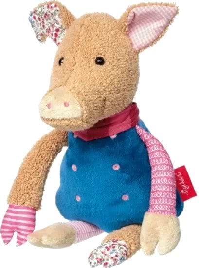 М'яка іграшка Sigikid Patchwork Sweety Свинка 31 см (38708SK)