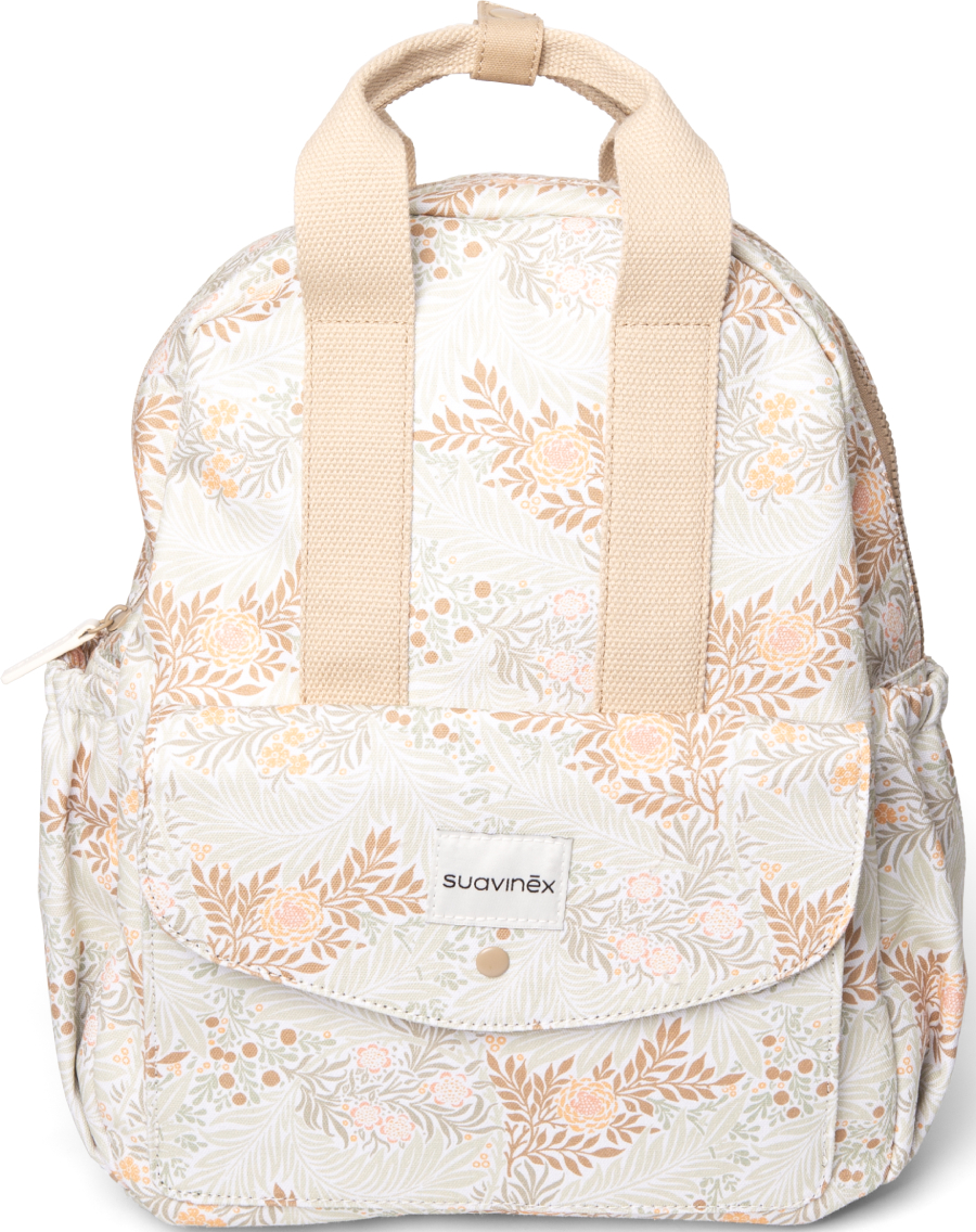 Рюкзак для родителей Suavinex маленькая Poetry белая с рисунком (403043)