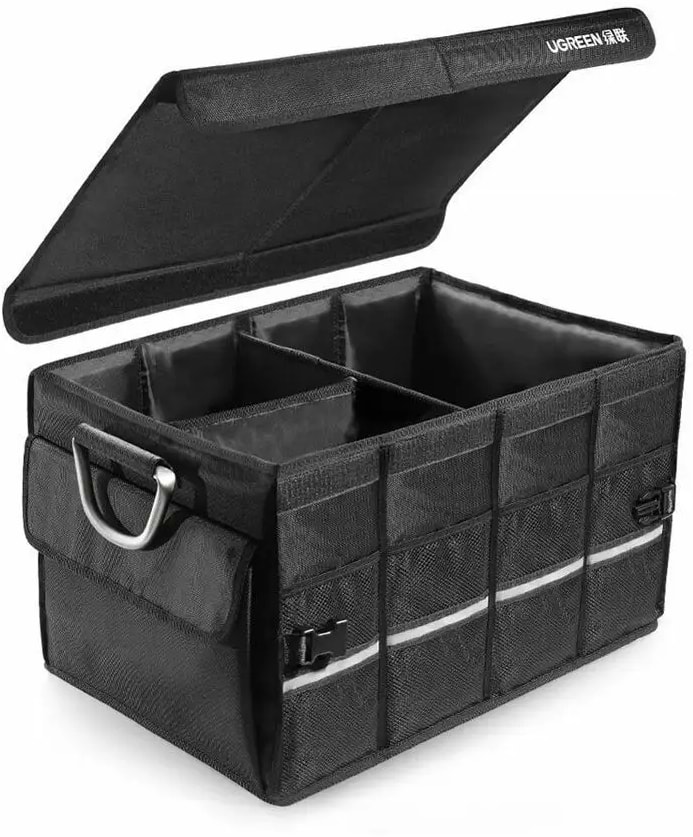Сумка-органайзер в багажник UGREEN LP256 Foldable Multifunctional Car Trunk Organizer 55 л Black (80710)