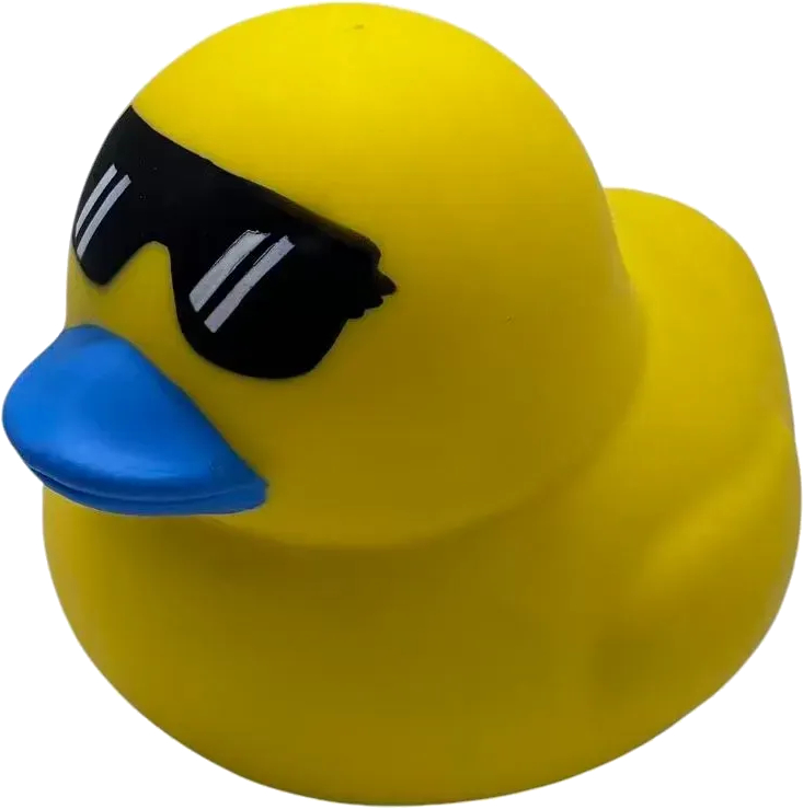 Стретч-антистресс Monster Gum Крутой замес - I'm Ducky XL Желтая (AS25004)