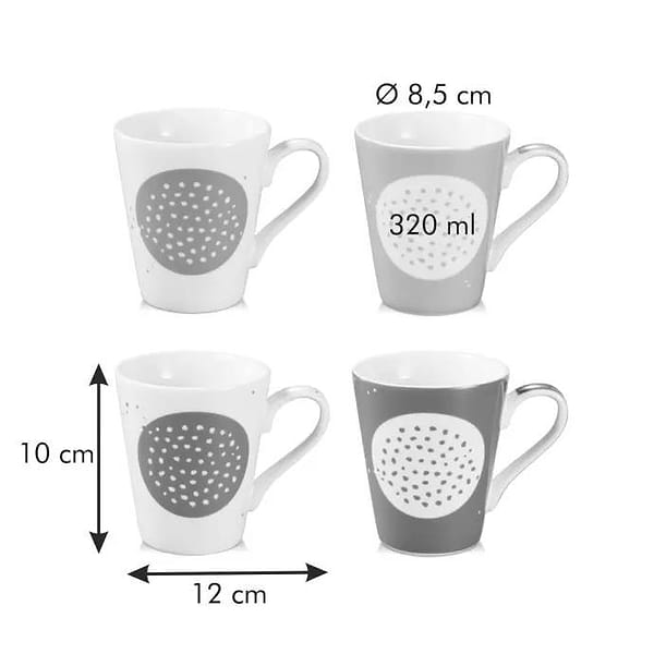 Фото - Набор чашек tescoma 387765 myCOFFEE 4 шт. Sugar