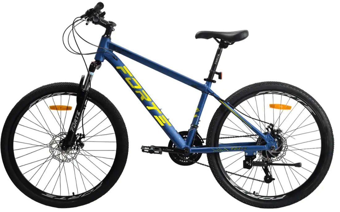 Двоколісний велосипед Forte COMPASS (25.2719-17S) blue-yellow