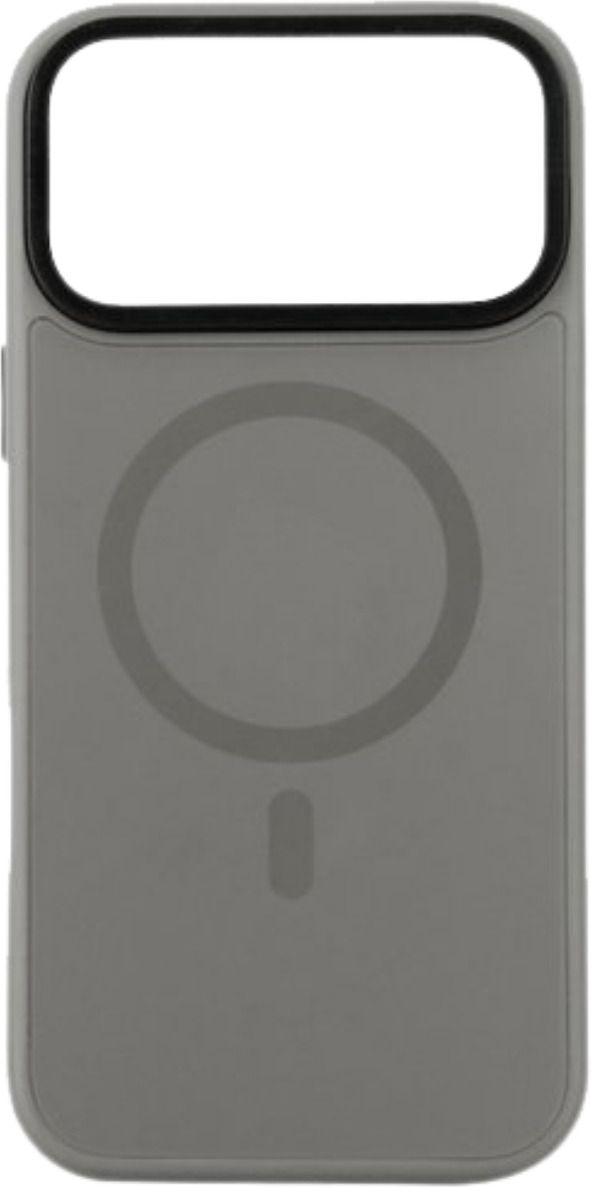 Чохол для смартфону BeCover FIBRA ArcLine Case with MagSafe for Apple iPhone 17 Pro Max Gray (715389)