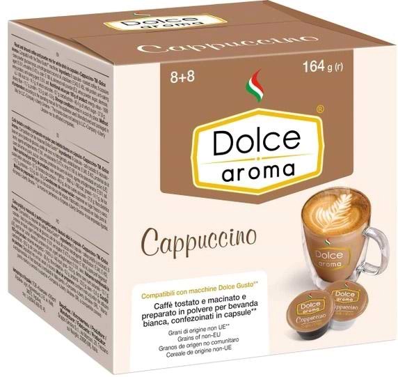 Кофе в капсулах Dolce Aroma Cappuccino DG 16 шт.