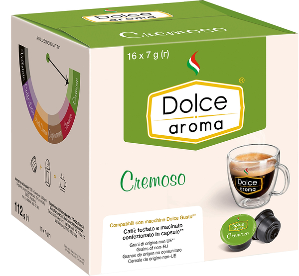 Фото - Кава у капсулах Dolce Aroma Cremoso DG 16шт.