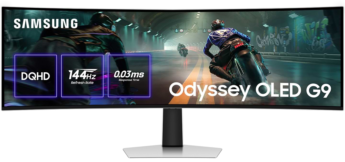 Монитор игровой Samsung Odyssey OLED G9 (LS49DG910SIXCI/UA) - Фото 1