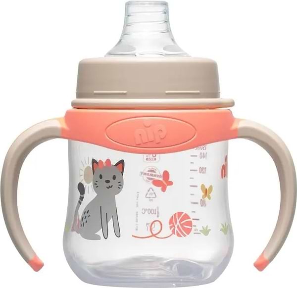 Фото - Поильник-непроливайка детский NIP PP, 150 мл. (35058)