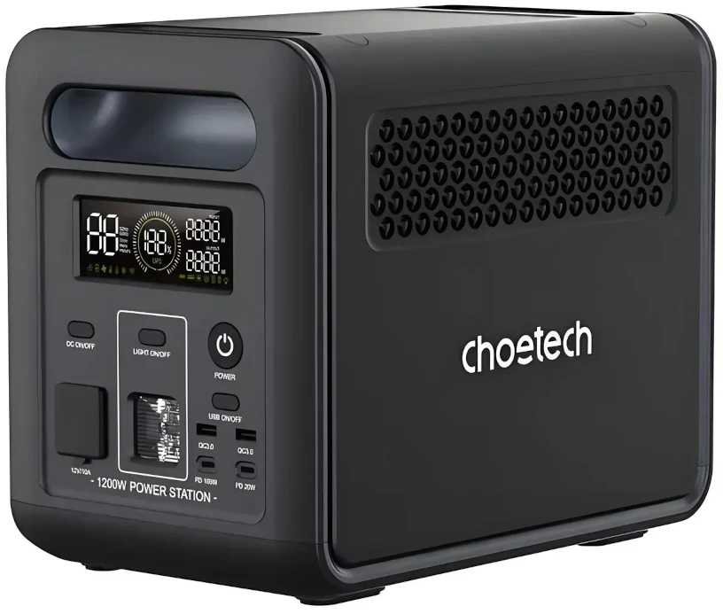 Зарядная станция универсальная Choetech BS068 (1200W, 1024Wh, Wi-Fi)