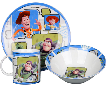 Набор детский 3 пр. Lefard История игрушек 3 пр. (39-125)