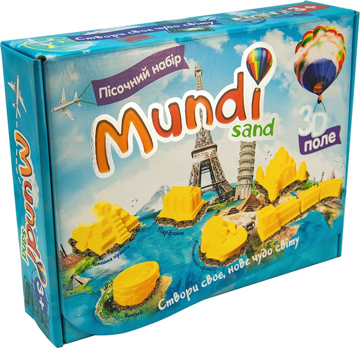 Кинетический песок Strateg "Mundi sand" (укр.) (39000)