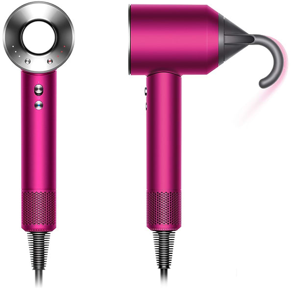 Фото - Фен Dyson HD07 (фуксія/нікель) (390244-01)