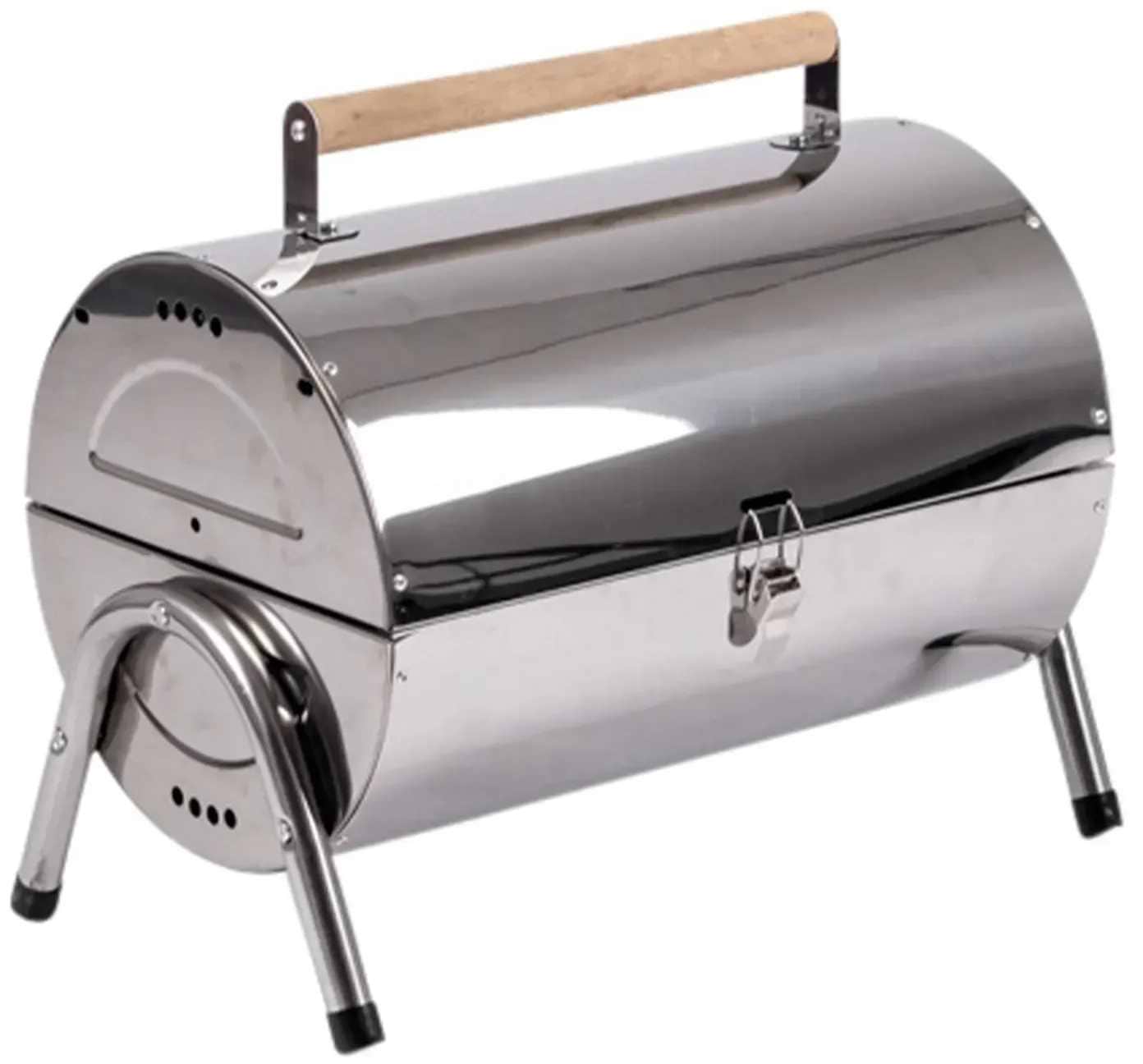 Мангал для пікніка Bo-camp Barrel Silver (8108381)