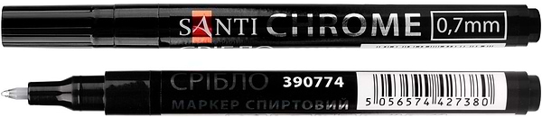 Фото - Маркер Santi Chrome 0,7 мм (390774)