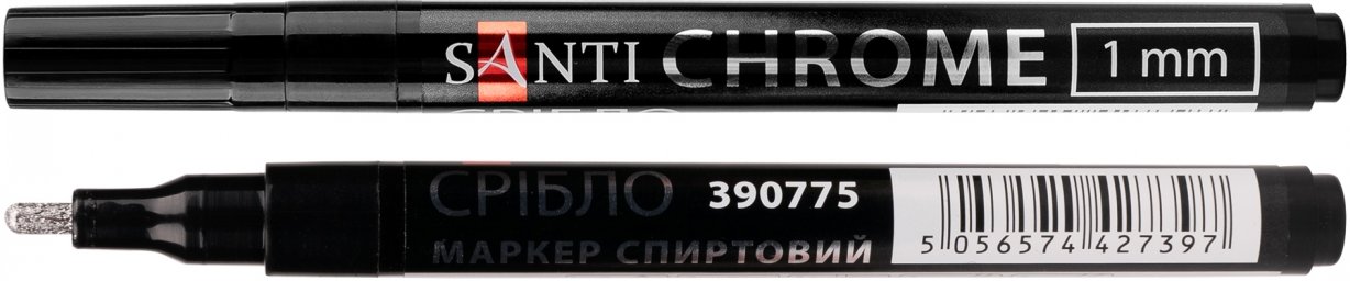 Маркер Santi Chrome 1 мм (390775)