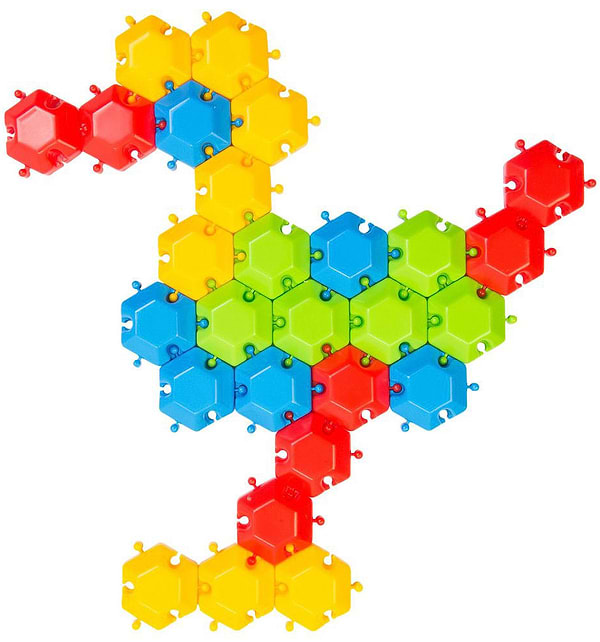 Фото - Мозаїка для малюків Tigres Фантазія 32 ел. (39123)