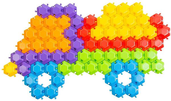 Фото - Мозаїка для малюків Tigres Фантазія 96 ел. (39125)