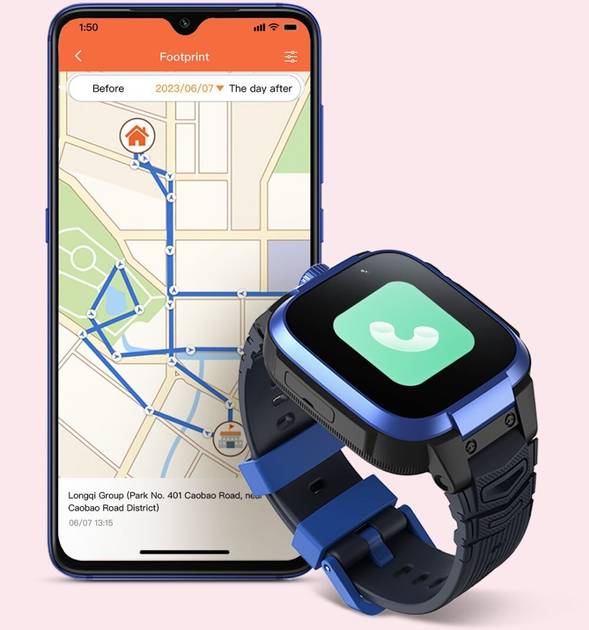 Фото - Смарт-часы Mibro Phone Z3 Blue