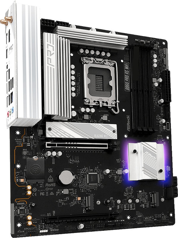 Фото - Материнська плата ASRock B860 PRO RS WIFI DDR5